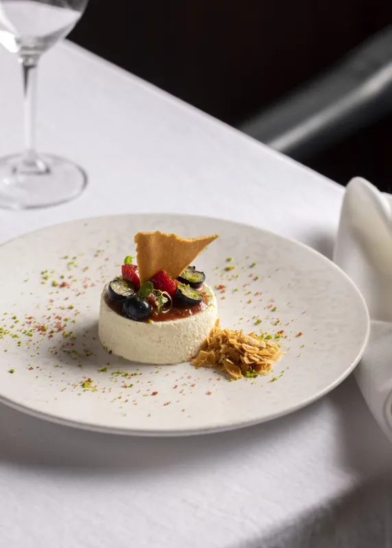Sản phẩm indian fusion dessert panna cotta zaika kensington.jpg 930x1300 — Zaika Of Kensington — MST EU2460974